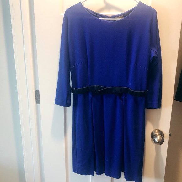 Blue Anthropologie Girls From Savoy Dress - Picture 2 of 3